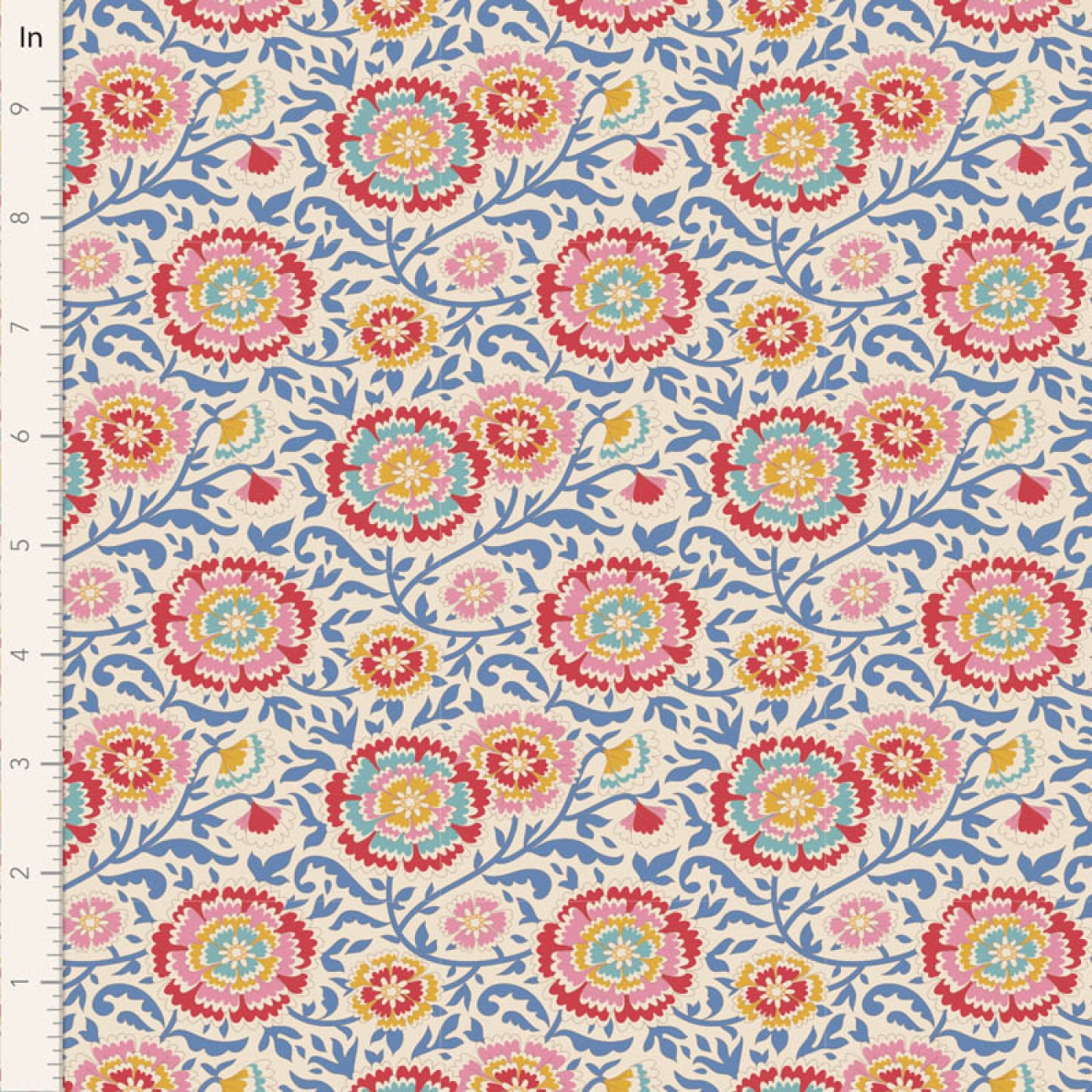 Tilda Patchwork Stoff Baumwolle - Jubilee - Elodie Blue